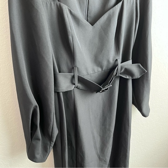 Fame And Partners The Maiden Dress Midi Sweetheart Sheath - Picture 9 of 14